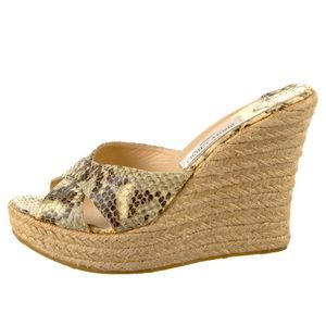 🐍 Jimmy Choo Snake Wedges🐍